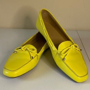 Talbots Women's Yellow Loafers Sz 10 1/2 M
